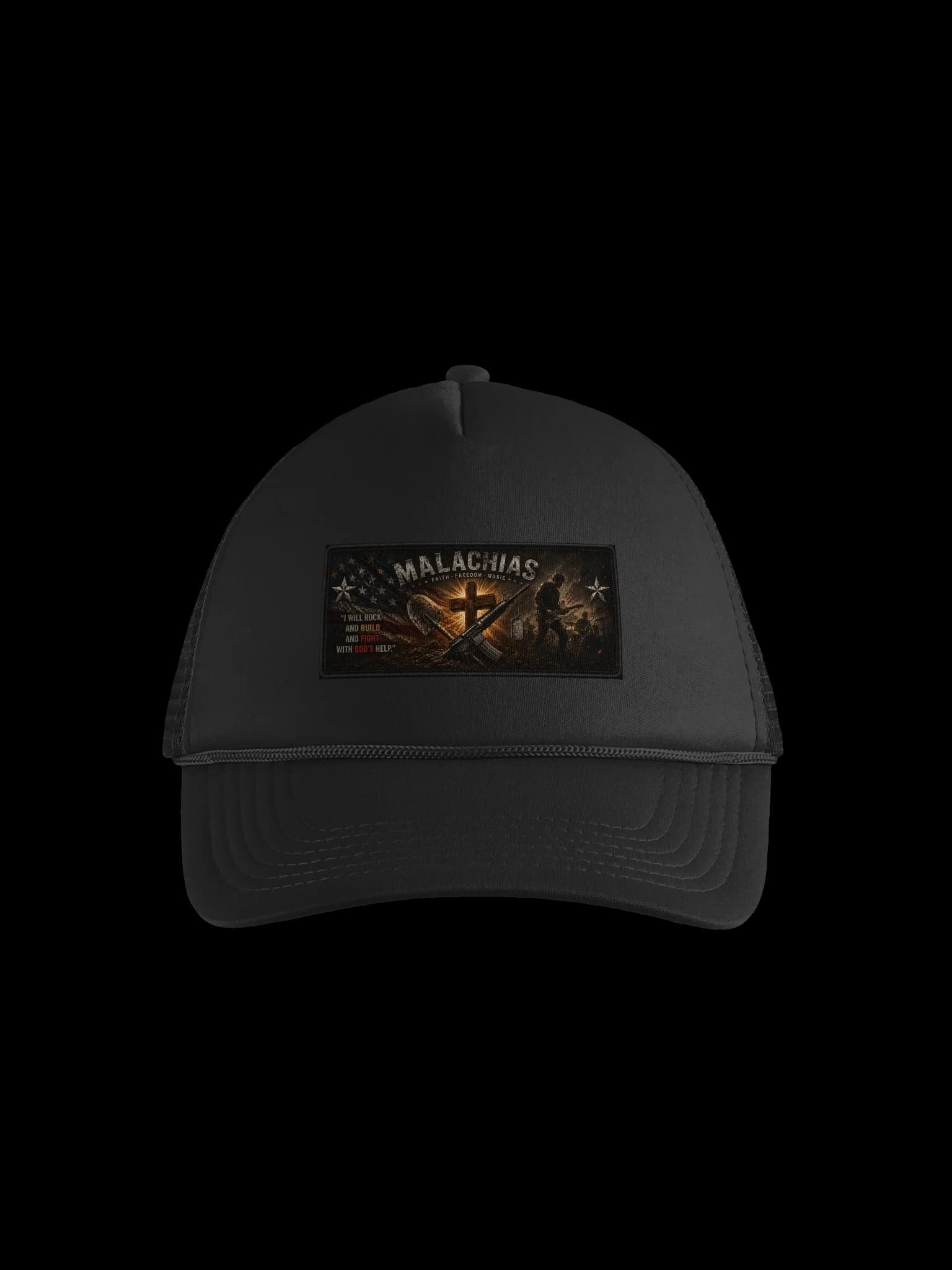Malachias Warrior Trucker Hat – Support the Mission